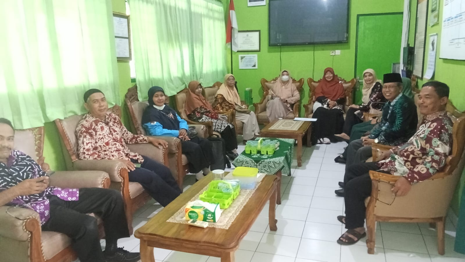 Matangkan Strategi TKA 2026, Kepala MTsN 9 Bantul Ikuti Koordinasi di SMPN 1 Banguntapan